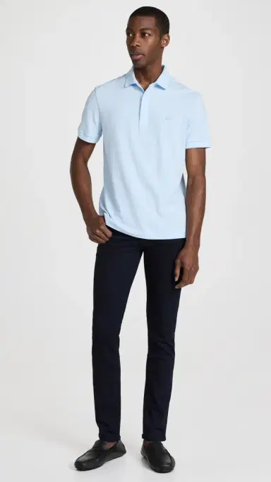 Lacoste tretch Cotton Paris Polo Light Blue | Thumbnail 5 Lacoste tretch Cotton Paris Polo Light Blue | Thumbnail 5