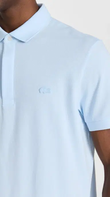 Lacoste tretch Cotton Paris Polo Light Blue | Thumbnail 6 Lacoste tretch Cotton Paris Polo Light Blue | Thumbnail 6