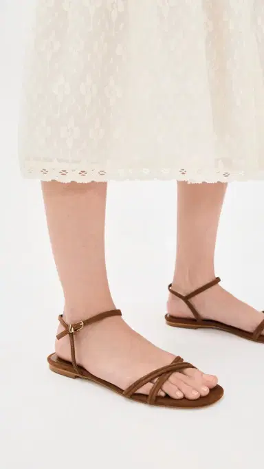 Larroudé Annie Ankle Strap Sandals Burnt Umber | Thumbnail 3 Larroudé Annie Ankle Strap Sandals Burnt Umber | Thumbnail 3