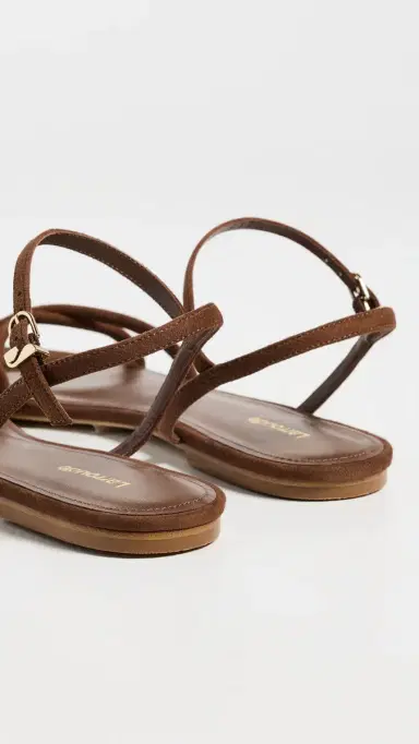 Larroudé Annie Ankle Strap Sandals Burnt Umber | Thumbnail 4 Larroudé Annie Ankle Strap Sandals Burnt Umber | Thumbnail 4