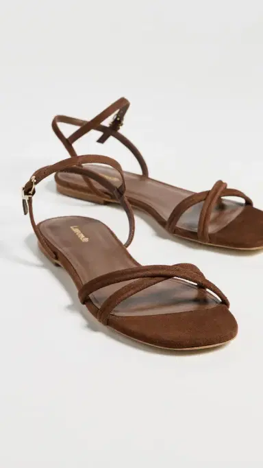 Larroudé Annie Ankle Strap Sandals Burnt Umber | Thumbnail 5 Larroudé Annie Ankle Strap Sandals Burnt Umber | Thumbnail 5