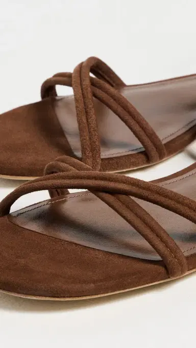 Larroudé Annie Ankle Strap Sandals Burnt Umber | Thumbnail 6 Larroudé Annie Ankle Strap Sandals Burnt Umber | Thumbnail 6