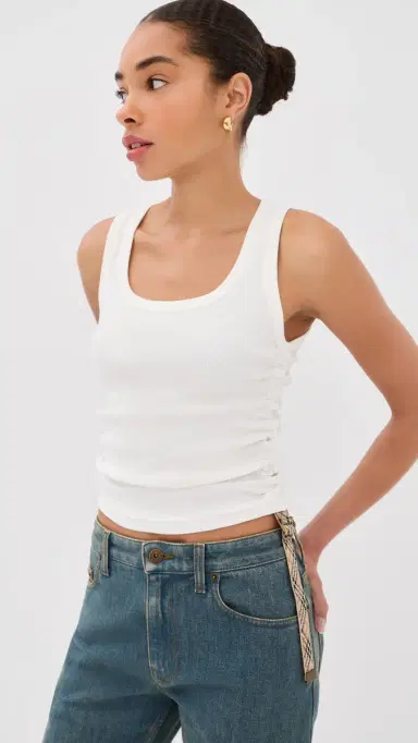 Burberry Festival Tank Chalk S | Thumbnail 2 Burberry Festival Tank Chalk S | Thumbnail 2