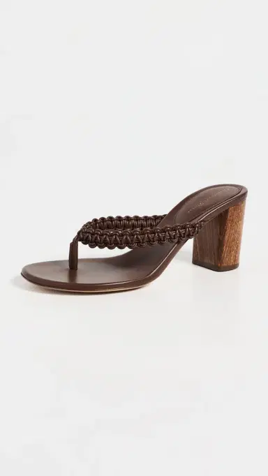 Gianvito Rossi Nappa Sandals Brown | Thumbnail 2 Gianvito Rossi Nappa Sandals Brown | Thumbnail 2