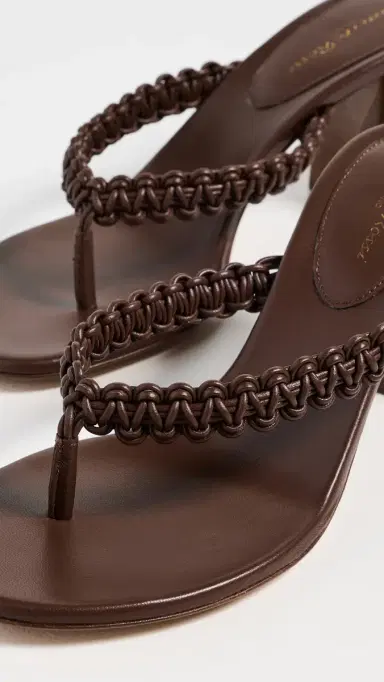 Gianvito Rossi Nappa Sandals Brown | Thumbnail 6 Gianvito Rossi Nappa Sandals Brown | Thumbnail 6