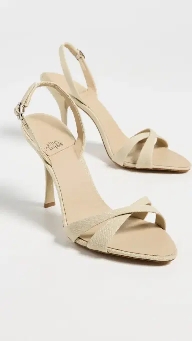 Jeffrey Campbell Marielle Slingback Heels Beige Canvas 7 | Thumbnail 5 Jeffrey Campbell Marielle Slingback Heels Beige Canvas 7 | Thumbnail 5