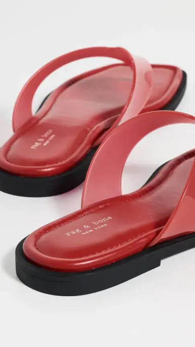 rag & bone Gracie Jelly Sandals Lava | Thumbnail 4 rag & bone Gracie Jelly Sandals Lava | Thumbnail 4