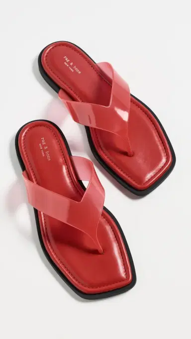 rag & bone Gracie Jelly Sandals Lava | Thumbnail 5 rag & bone Gracie Jelly Sandals Lava | Thumbnail 5