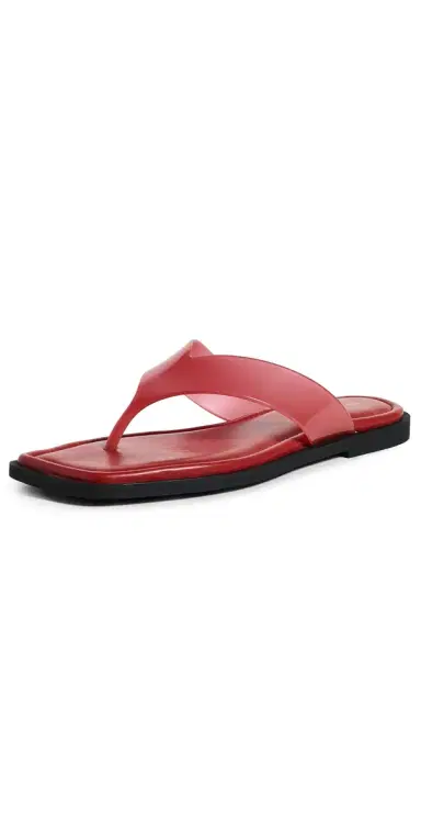 rag & bone Gracie Jelly Sandals Lava | Thumbnail 1 rag & bone Gracie Jelly Sandals Lava | Thumbnail 1