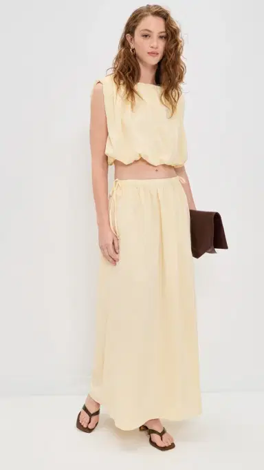 4th & Reckless Tayla Skirt Cream | Thumbnail 5 4th & Reckless Tayla Skirt Cream | Thumbnail 5