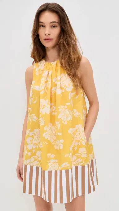 TANYA TAYLOR Hallie Dress Buttercup Multi | Thumbnail 2 TANYA TAYLOR Hallie Dress Buttercup Multi | Thumbnail 2