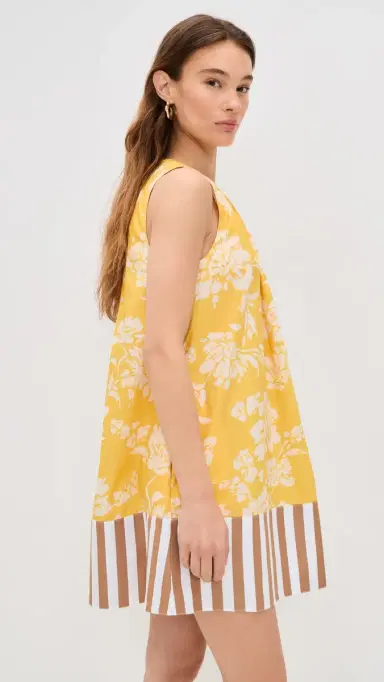 TANYA TAYLOR Hallie Dress Buttercup Multi | Thumbnail 4 TANYA TAYLOR Hallie Dress Buttercup Multi | Thumbnail 4