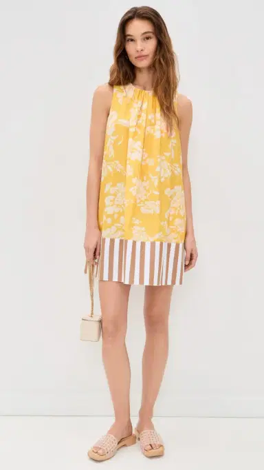 TANYA TAYLOR Hallie Dress Buttercup Multi | Thumbnail 5 TANYA TAYLOR Hallie Dress Buttercup Multi | Thumbnail 5