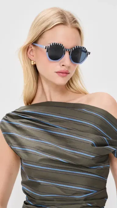 Sardine Millie Sunglasses Pool Boy Blues One Size | Thumbnail 3 Sardine Millie Sunglasses Pool Boy Blues One Size | Thumbnail 3