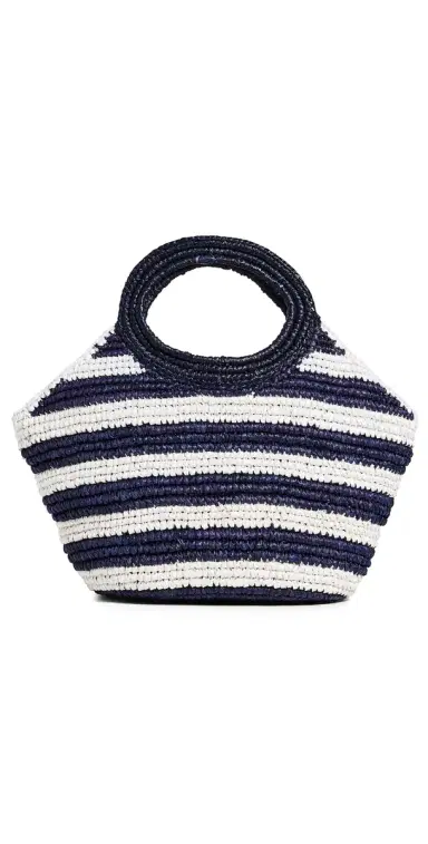 BTB Los Angeles Knot Tote Navy / White One Size | Thumbnail 1 BTB Los Angeles Knot Tote Navy / White One Size | Thumbnail 1