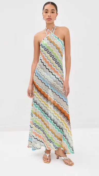 Missoni Long Cover Up Dress SMSNP-Multi 42 | Thumbnail 2 Missoni Long Cover Up Dress SMSNP-Multi 42 | Thumbnail 2