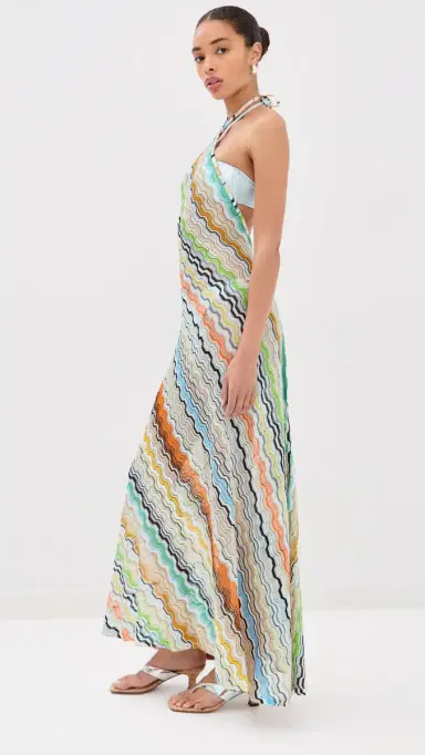 Missoni Long Cover Up Dress SMSNP-Multi 42 | Thumbnail 4 Missoni Long Cover Up Dress SMSNP-Multi 42 | Thumbnail 4