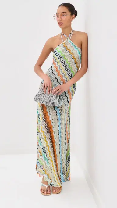 Missoni Long Cover Up Dress SMSNP-Multi 42 | Thumbnail 5 Missoni Long Cover Up Dress SMSNP-Multi 42 | Thumbnail 5