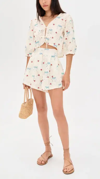 Agua Bendita Nalia Cherish Shorts Multicolor | Thumbnail 5 Agua Bendita Nalia Cherish Shorts Multicolor | Thumbnail 5