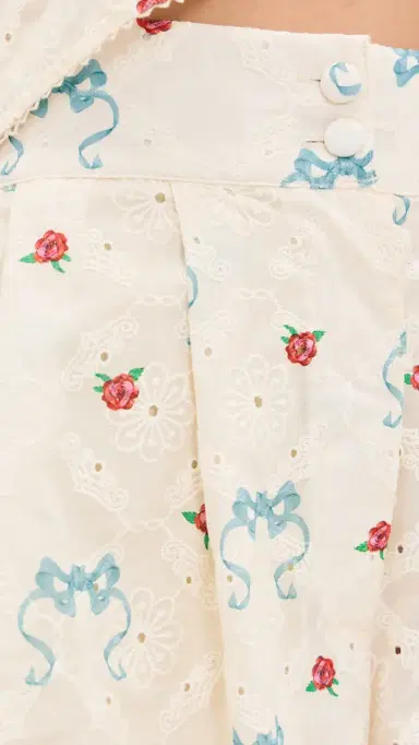Agua Bendita Nalia Cherish Shorts Multicolor | Thumbnail 6 Agua Bendita Nalia Cherish Shorts Multicolor | Thumbnail 6