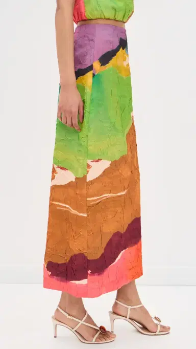 Ulla Johnson Inez Satin Pencil Skirt Nature Abhors A Vacuum | Thumbnail 4 Ulla Johnson Inez Satin Pencil Skirt Nature Abhors A Vacuum | Thumbnail 4