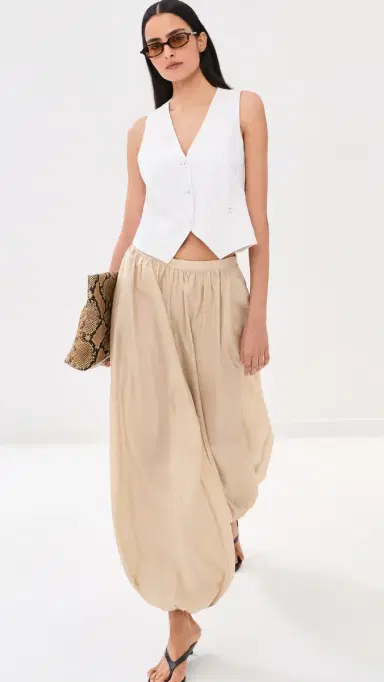 LE BOP Simone Vest White | Thumbnail 5 LE BOP Simone Vest White | Thumbnail 5
