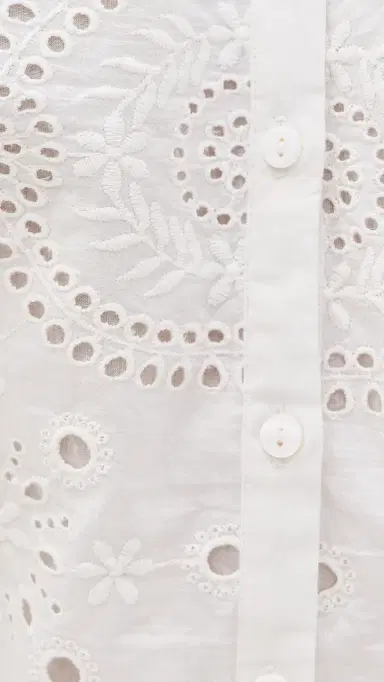 Marea Sophie Top White Eyelet | Thumbnail 6 Marea Sophie Top White Eyelet | Thumbnail 6