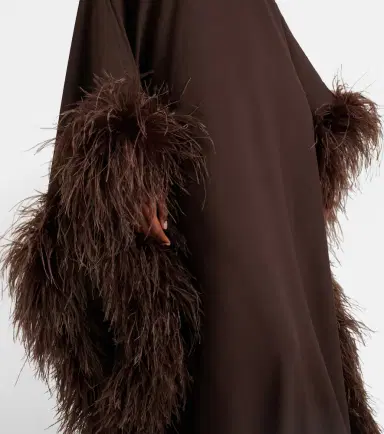 Taller Marmo Sza Sza Extravaganza crêpe cady kaftan | Thumbnail 4 Taller Marmo Sza Sza Extravaganza crêpe cady kaftan | Thumbnail 4
