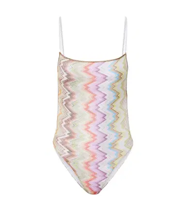 Missoni Zigzag open-back swimsuit | Thumbnail 1 Missoni Zigzag open-back swimsuit | Thumbnail 1
