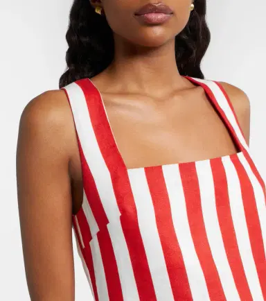 Posse Alice striped linen minidress | Thumbnail 3 Posse Alice striped linen minidress | Thumbnail 3