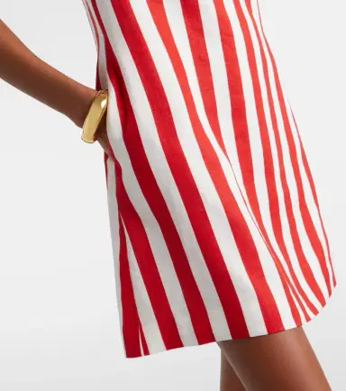Posse Alice striped linen minidress | Thumbnail 4 Posse Alice striped linen minidress | Thumbnail 4