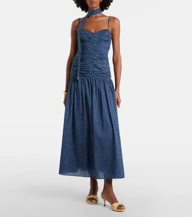 Posse Edie polka-dot midi dress | Thumbnail 6 Posse Edie polka-dot midi dress | Thumbnail 6