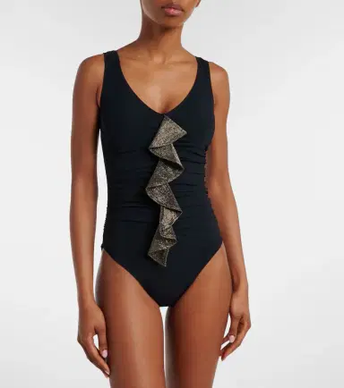 Karla Colletto Helena ruffled swimsuit | Thumbnail 4 Karla Colletto Helena ruffled swimsuit | Thumbnail 4