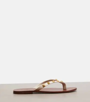 Valentino Garavani Rockstud leather thong sandals | Thumbnail 3 Valentino Garavani Rockstud leather thong sandals | Thumbnail 3