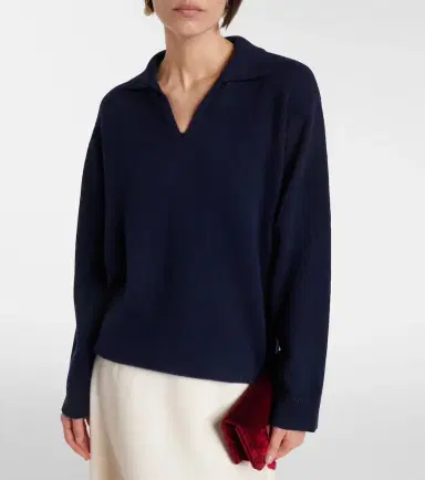 Valentino Cashmere polo sweater | Thumbnail 2 Valentino Cashmere polo sweater | Thumbnail 2