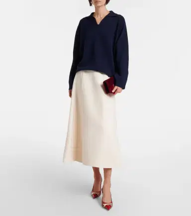 Valentino Cashmere polo sweater | Thumbnail 4 Valentino Cashmere polo sweater | Thumbnail 4