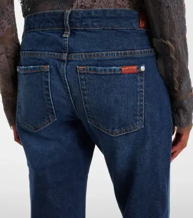 7 For All Mankind Low-rise flared jeans | Thumbnail 3 7 For All Mankind Low-rise flared jeans | Thumbnail 3