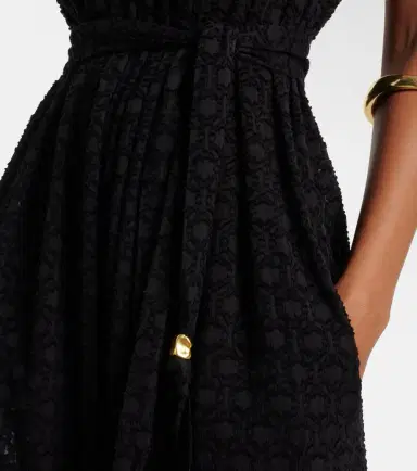 Eres Evening silk and cotton jacquard jumpsuit | Thumbnail 5 Eres Evening silk and cotton jacquard jumpsuit | Thumbnail 5