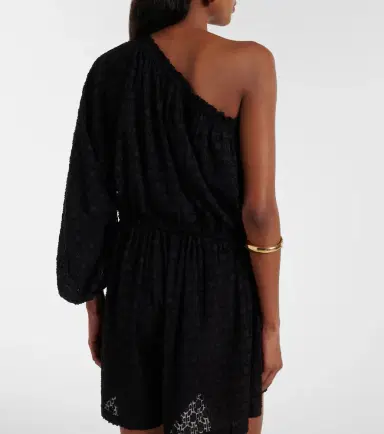 Eres Twist one-shoulder silk and cotton jacquard top | Thumbnail 5 Eres Twist one-shoulder silk and cotton jacquard top | Thumbnail 5