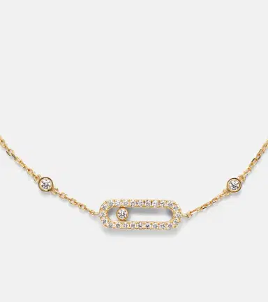 Messika Move Uno 18kt gold bracelet with diamonds | Thumbnail 5 Messika Move Uno 18kt gold bracelet with diamonds | Thumbnail 5