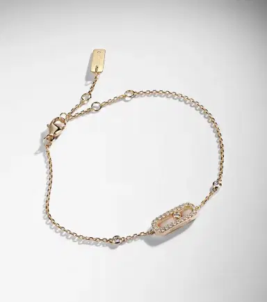 Messika Move Uno 18kt gold bracelet with diamonds | Thumbnail 6 Messika Move Uno 18kt gold bracelet with diamonds | Thumbnail 6
