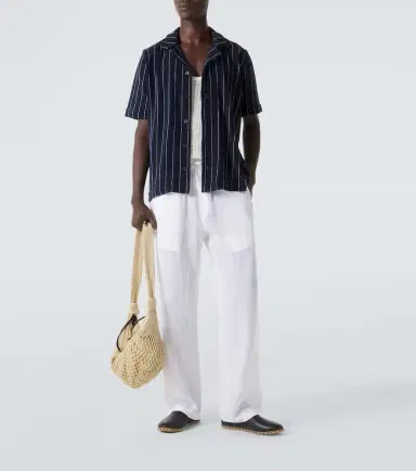 Orlebar Brown Hawkin striped cotton terry shirt | Thumbnail 2 Orlebar Brown Hawkin striped cotton terry shirt | Thumbnail 2