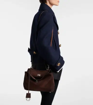 Balenciaga Rodeo Small suede top-handle bag | Thumbnail 6 Balenciaga Rodeo Small suede top-handle bag | Thumbnail 6
