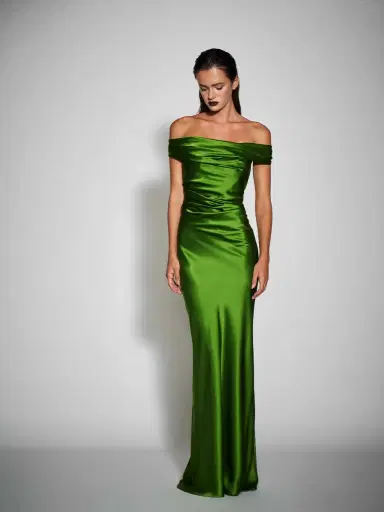 THE SEI Bardot Off-Shoulder Silk Gown | Thumbnail 2 THE SEI Bardot Off-Shoulder Silk Gown | Thumbnail 2