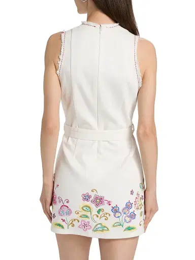 Cinq à Sept Women's Jardin Boheme Sansa Minidress | Thumbnail 5 Cinq à Sept Women's Jardin Boheme Sansa Minidress | Thumbnail 5