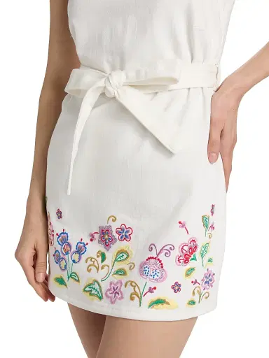 Cinq à Sept Women's Jardin Boheme Sansa Minidress | Thumbnail 6 Cinq à Sept Women's Jardin Boheme Sansa Minidress | Thumbnail 6
