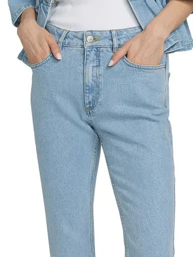Cinq à Sept Women's Stevie Crop Kick Flare Jeans - Mist - Size 16 | Thumbnail 6 Cinq à Sept Women's Stevie Crop Kick Flare Jeans - Mist - Size 16 | Thumbnail 6