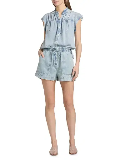 RAILS Women's Foster Embroidered Shorts | Thumbnail 2 RAILS Women's Foster Embroidered Shorts | Thumbnail 2