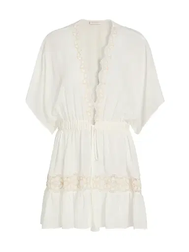 Ramy Brook Women's Alisa Embroidered Lace Cover-Up Dress - White | Thumbnail 1 Ramy Brook Women's Alisa Embroidered Lace Cover-Up Dress - White | Thumbnail 1