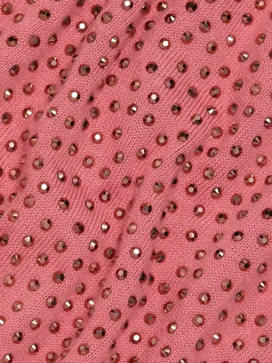 Alice + Olivia Women's Carson Embellished Cardigan - Deep Rose Gold - Size Large | Thumbnail 7 Alice + Olivia Women's Carson Embellished Cardigan - Deep Rose Gold - Size Large | Thumbnail 7